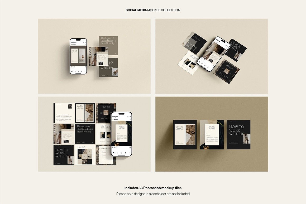 Social Post & Square Mockup 2