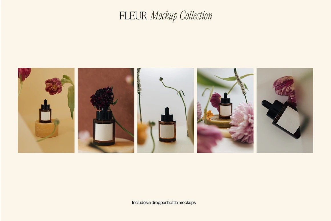 Cosmetic Label Mockup 3