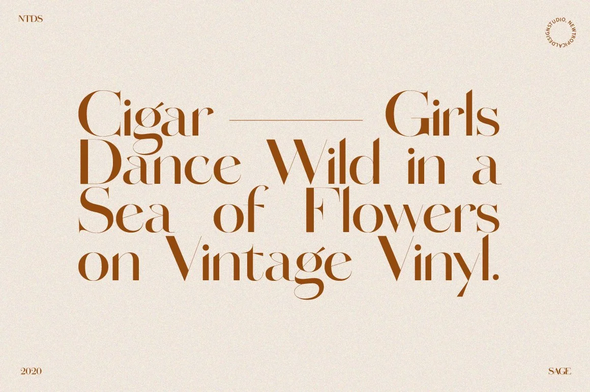 SAGE Serif Font 2