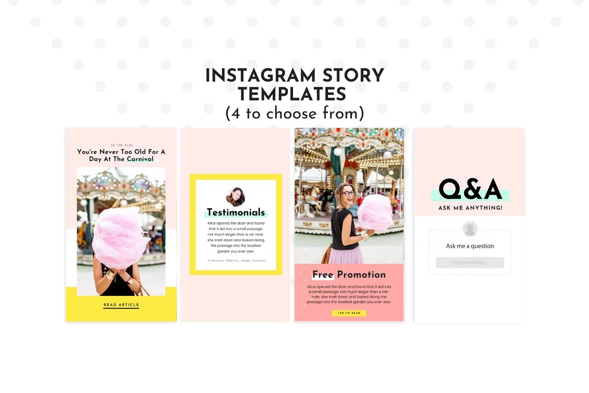 Instagram Template Colorful 3