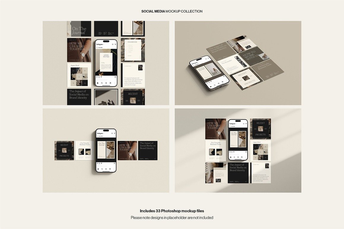 Social Post & Square Mockup 3