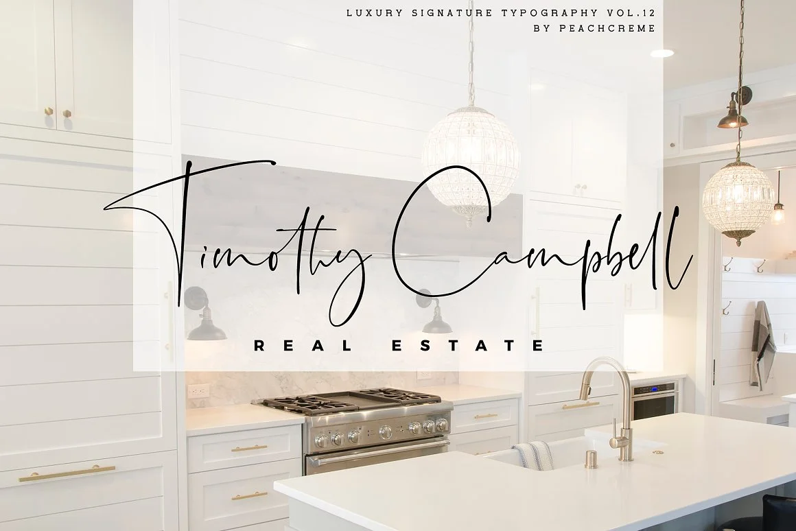Santorini Luxury Signature Font 2