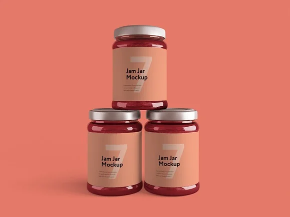 Jam Jar Mockup 2