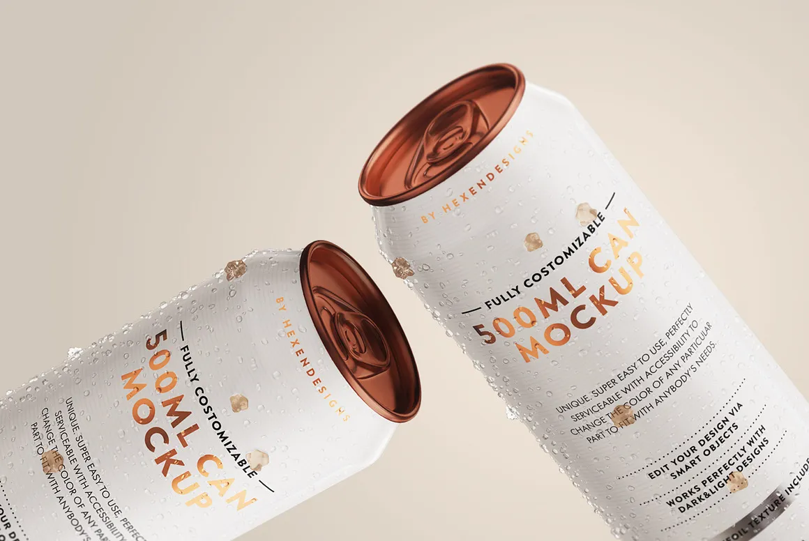 500ML Can Mockup 2
