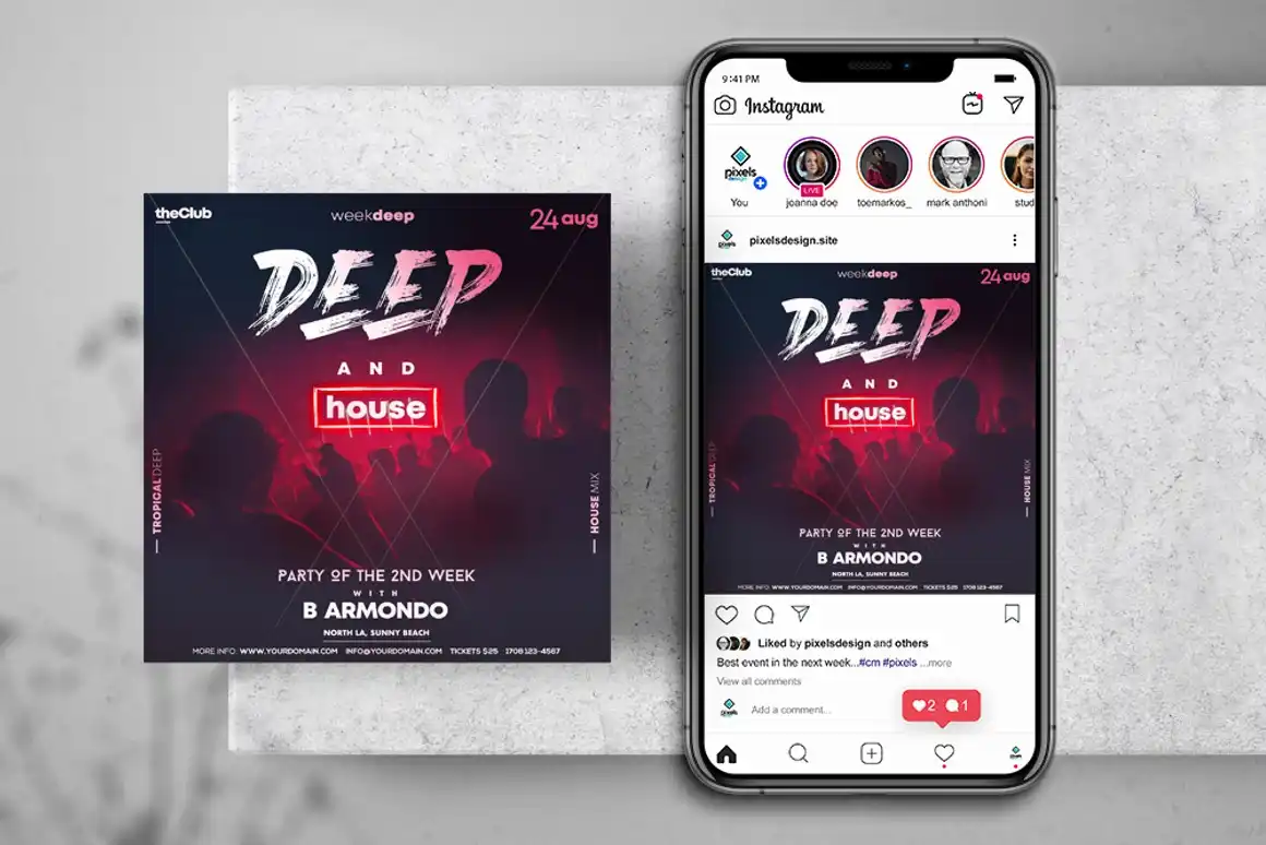 Instagram Flyer Design