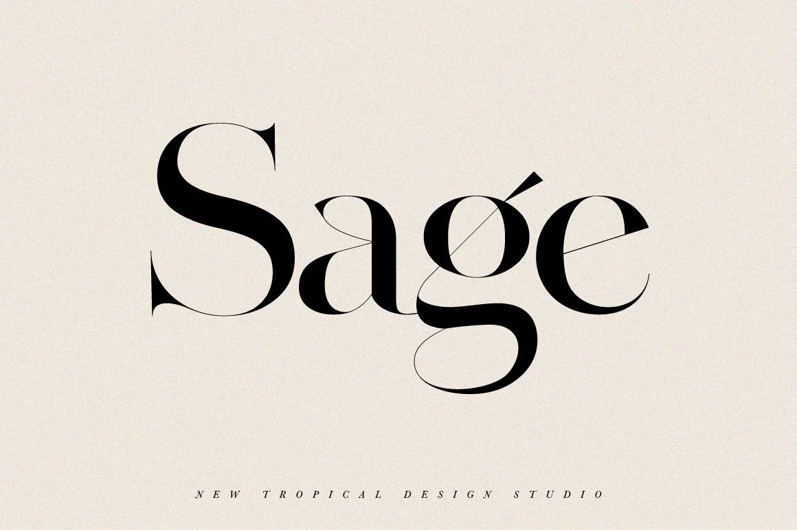 SAGE Serif Font