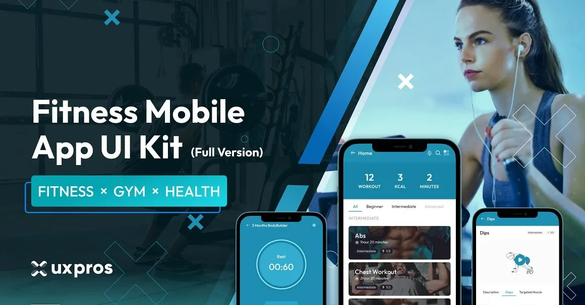 Fitness App UI Kit