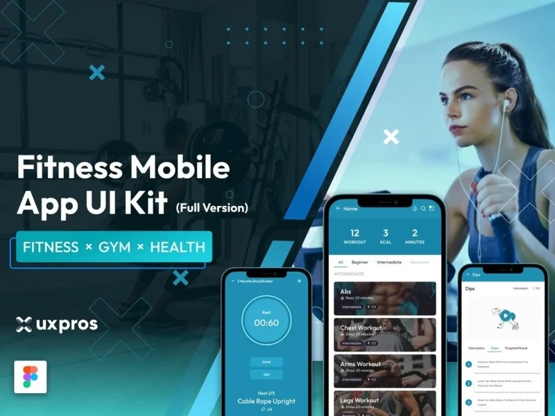 Fitness App UI Kit
