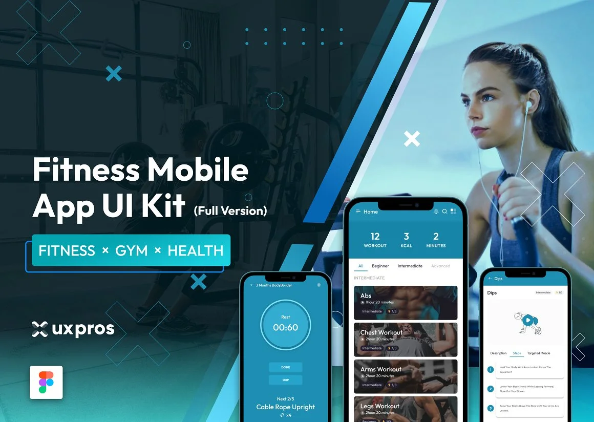 Fitness App UI Kit
