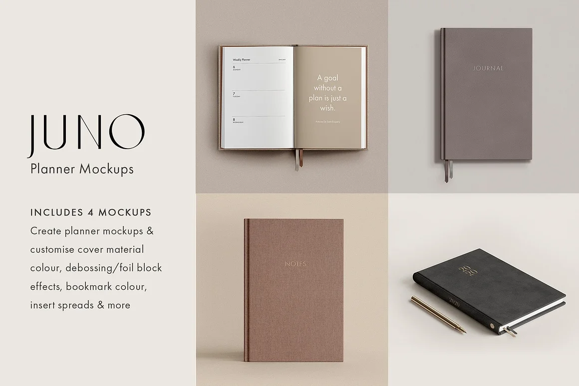 Juno Planner Mockup