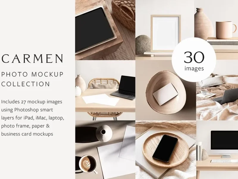Carmen Photo Mockup