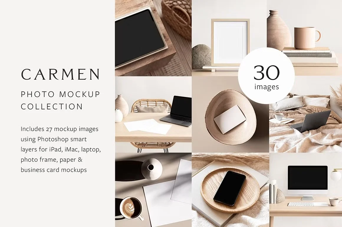 Carmen Photo Mockup