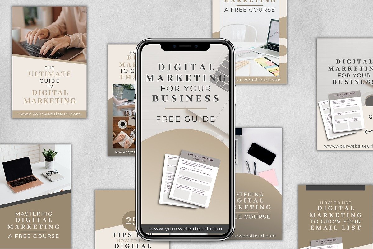 Oslo Pinterest Canva Template