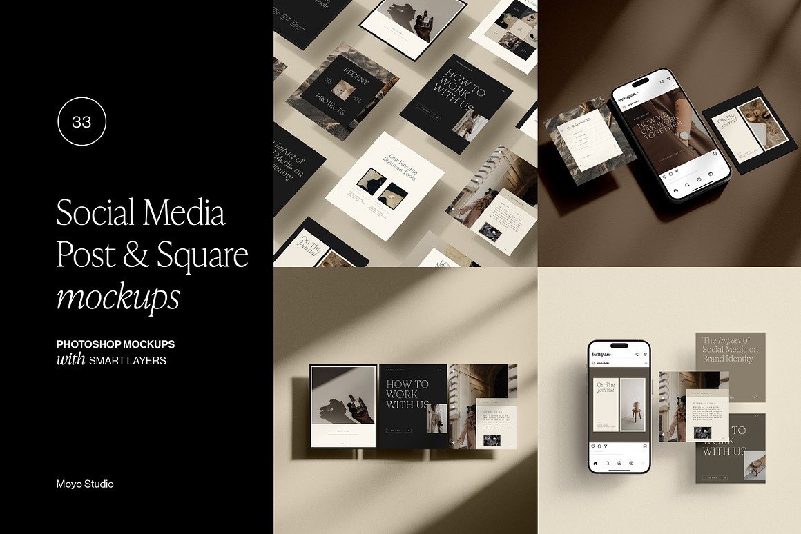 Social Post & Square Mockup