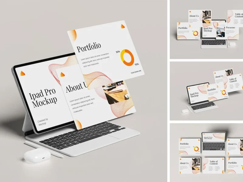 Ipad & Screen Mockup